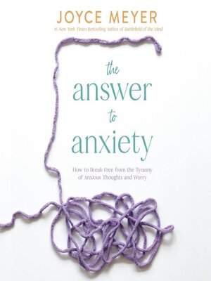 cover image of The Answer to Anxiety